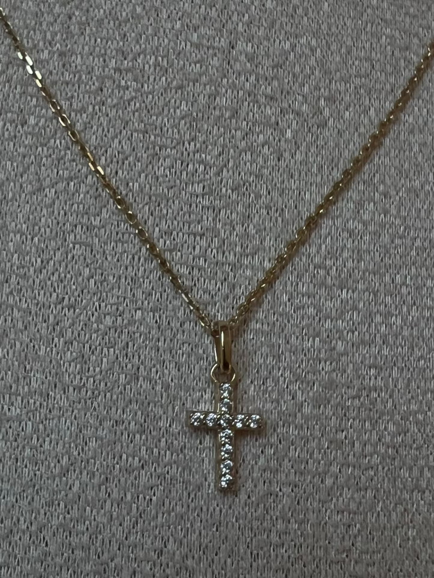 The mini APG cross necklace