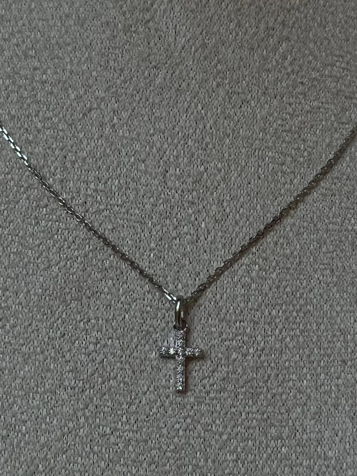 The mini APG cross necklace