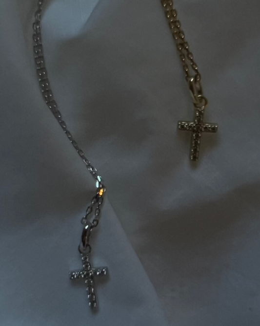 The mini APG cross necklace