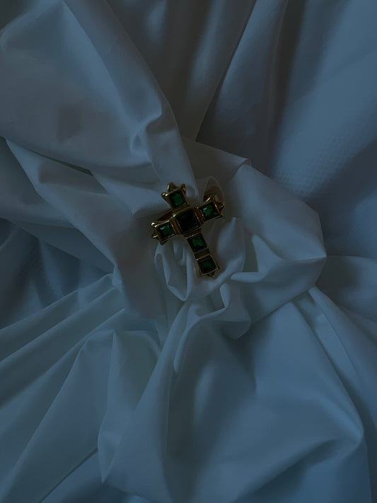 Green APG cross ring